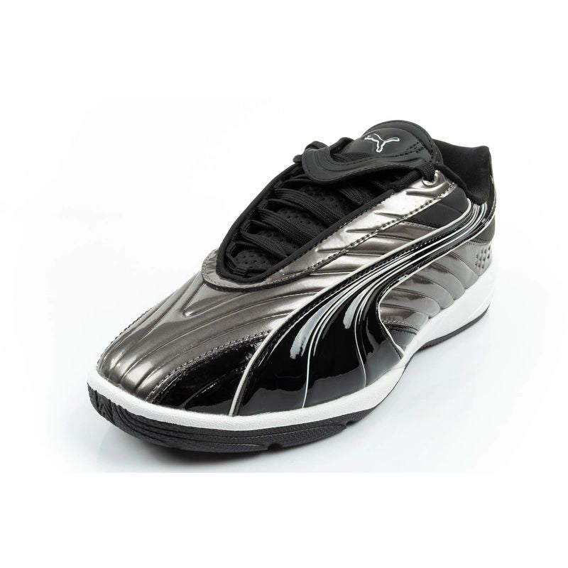 Puma sports shoes sneakers youth V-S2 Goalgetter fashionable silver Puma