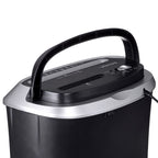 Activejet ASH-1201D shredder, P-3, 25 l, 5x38 mm shreds, 12 sheets, black and silver. Urządzenia biurowe/Niszczarki Your Sports Performance