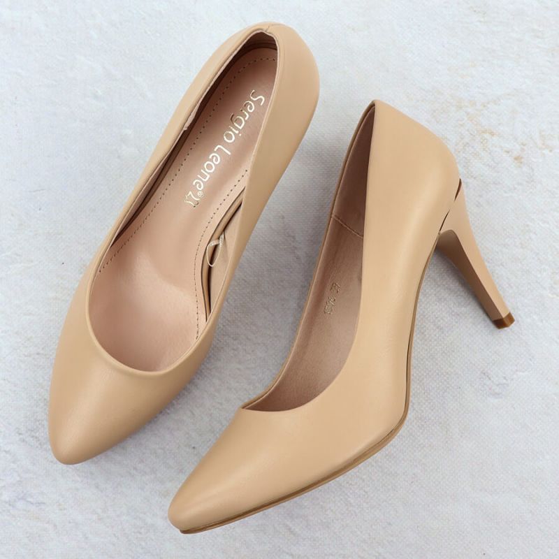 Sergio Leone 1396 coffee stiletto pumps Footwear Your Sports Performance