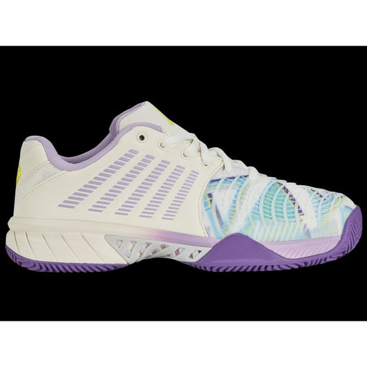 K-Swiss Express Light 3 Padel Women's Sneakers White/Purple (98900-182-M) In preparation Your Sports Performance