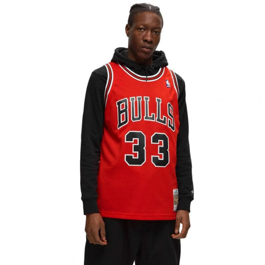 Mitchell & Ness Men's Chicago Bulls NBA Swingman Jersey Scottie Pippen #33 SMJYGS18153-CBUSCAR97SPIN In preparation Your Sports Performance