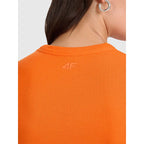 Women's slim waffle knit T-shirt 4F 4FRSS25TTSHF2749-70S *Kategoria tymczasowa Your Sports Performance