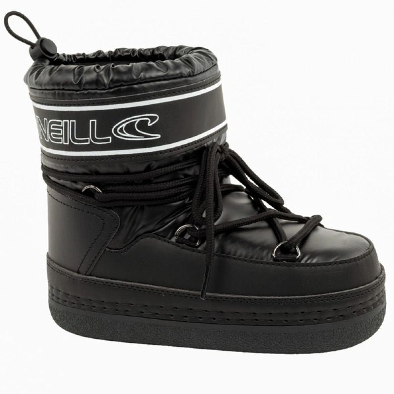 O'neill Lisa High black insulated winter snow boots for kids