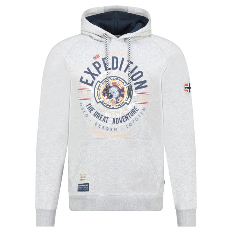 Geographical Norway Galdemar DB 100 M sweatshirt WZ3019H/GN-Blended Gray Clothing/Outdoor/Geographical Norway Your Sports Performance