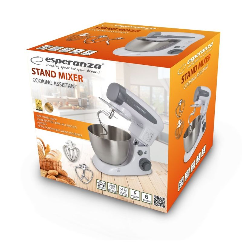 Esperanza COOKING ASSISTANT EKM024 (800W) planetary food processor AGD - Produkty/Roboty kuchenne Your Sports Performance