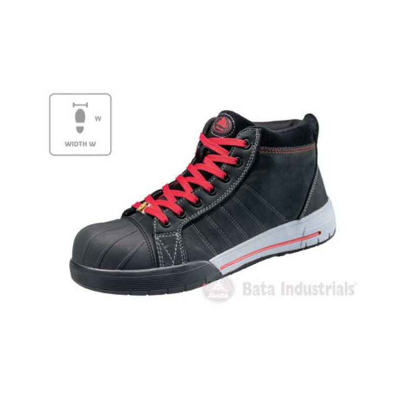 Bickz 733 W Unisex Ankle Boots (Black)