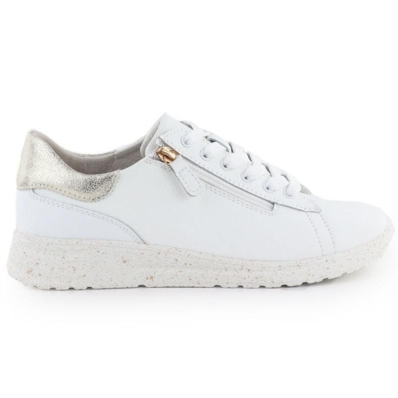 Women's white leather sneakers eVento 138 To be categorized Your Sports Performance