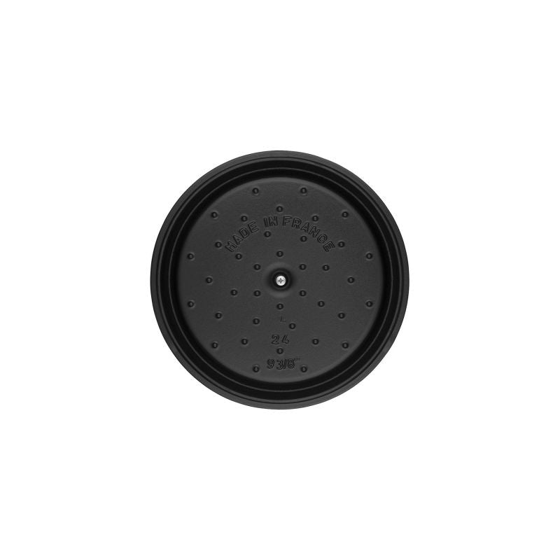 Cast iron pot, round, tall, STAUB 40502-285-0 - black, 4.8 ltr AGD - Produkty/Garnki / patelnie nieelektryczne Your Sports Performance