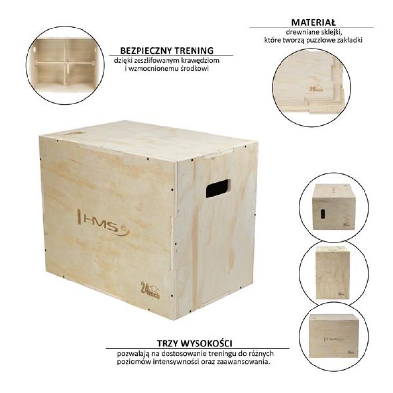 Wooden box DSC01 17-62-100 Accessories/Training equipment/Stepy Your Sports Performance