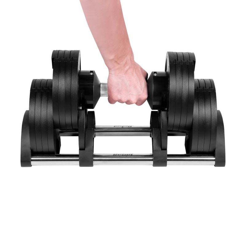 REBEL ACTIVE ADJUSTABLE CAST IRON DUMBBELL AUTOMATIC 36KG, 2KG STROKE RBA-2332-36 To be categorized Your Sports Performance