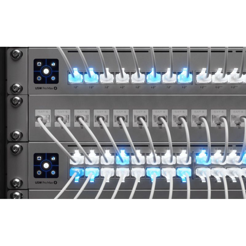 UTP Ubiquiti UniFi Etherlighting Patch Cable (UACC-Cable-Patch-EL-2M-W) Cat. 6 2m white Kable, gniazda i wtyki/Patchcable Your Sports Performance