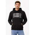 O'neill men's sweatshirt with kangaroo pocket, Triple black, fashionable To be categorized Your Sports Performance