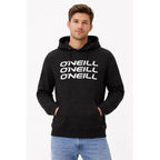 O'neill men's sweatshirt with kangaroo pocket, Triple black, fashionable To be categorized Your Sports Performance