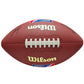 Wilson European League Mini Replica Ball WF4013801XB Brown 6 Accessories/Balls/American Football Your Sports Performance