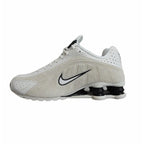 Nike Shox R4 Summit White/Light Orewood Brown Beige Women's Sports Shoes - HQ7739-100 Nike