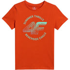 Boy's T-shirt 4F M3284 red 4FJWSS26TTSHM3284 62S