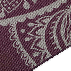 Gaiam Midnight Plum Sundial Flower Yoga Mat 5mm 65734 Accessories/Training equipment Your Sports Performance