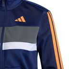 adidas Seasonal Essentials Tiberio 3-Stripes Navy Blue Kids Tracksuit KZ0148
