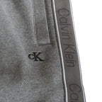 Calvin Klein Fleece Logo Tape Jogger Grey Heather Sweatpants - LZ04LE291G-P7E Calvin Klein