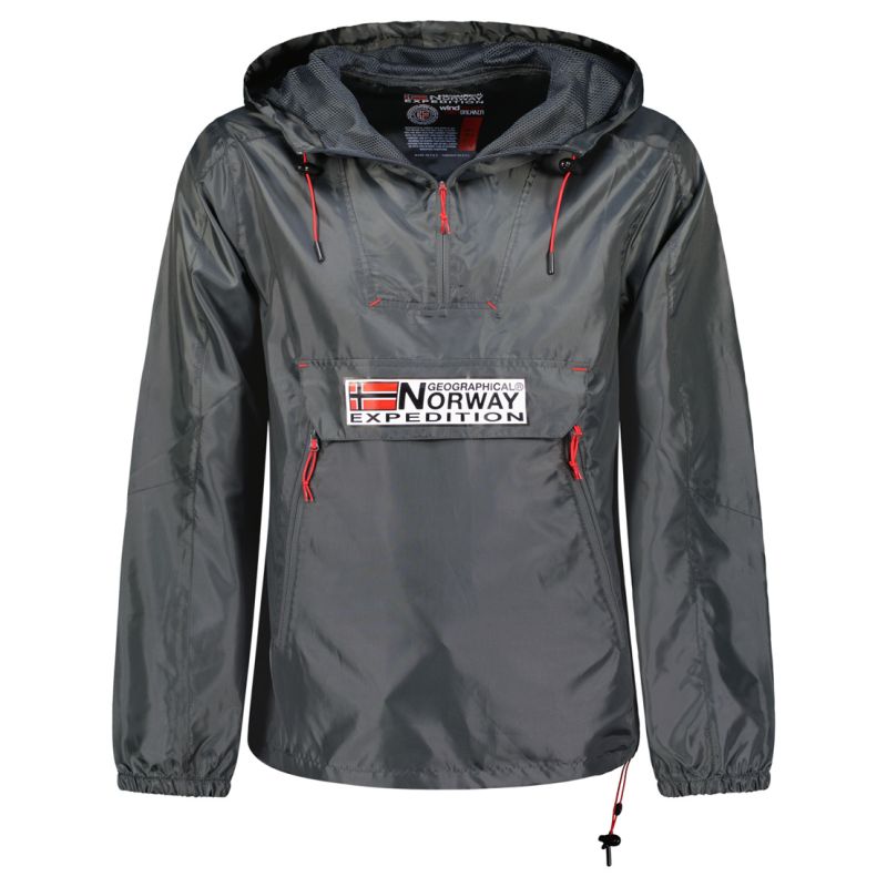 Geographical Norway Choupa Dark Grey Men 244 Goz-Art Dark Grey Spring Jacket (WW4243H/GN-Dark Grey) Geographical Norway