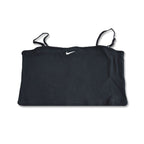 Nike Sportswear Essential Rib Crop Top Women's Black/White - DM6737-010 Nike