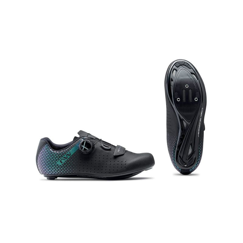 NORTHWAVE Core Plus 2 Wmn Cycling Shoes - Black/Blue