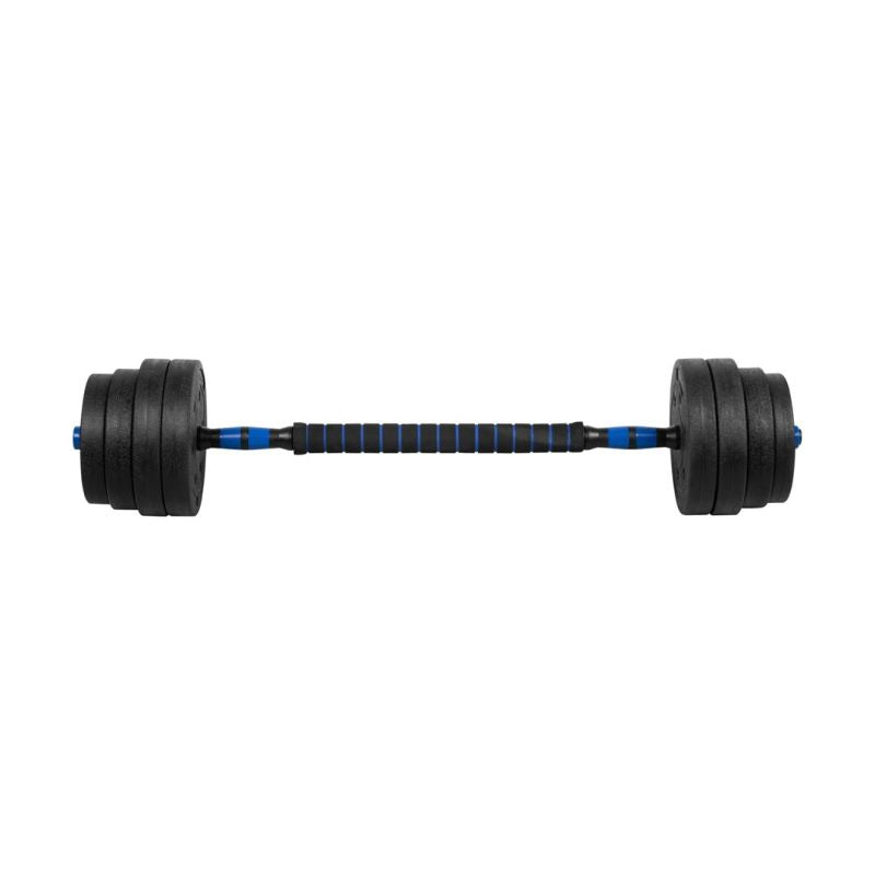 Bituminous adjustable dumbbells with connector 2x15kg REBEL ACTIVE In preparation Your Sports Performance