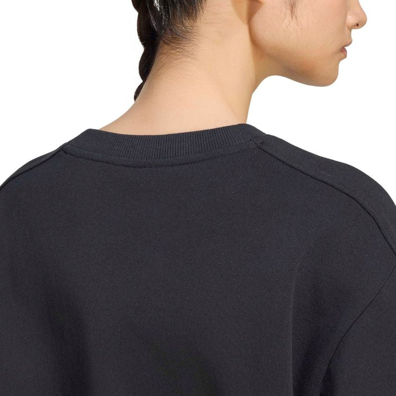 Women's adidas Kit Small Logo sweatshirt black KV7352