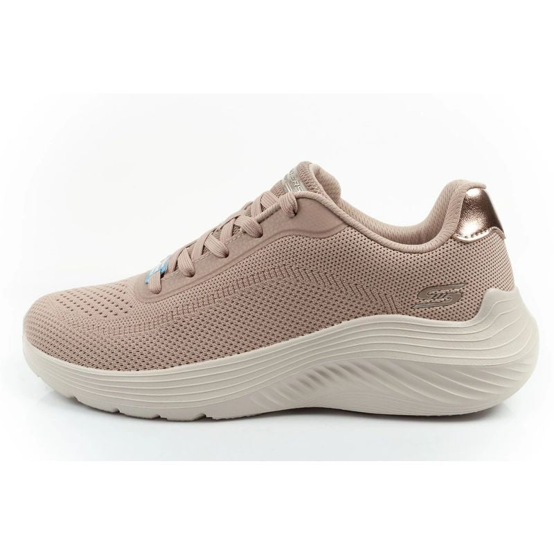 Skechers women's sports shoes Bobs Squad Waves beige light fashionable To be categorized Your Sports Performance