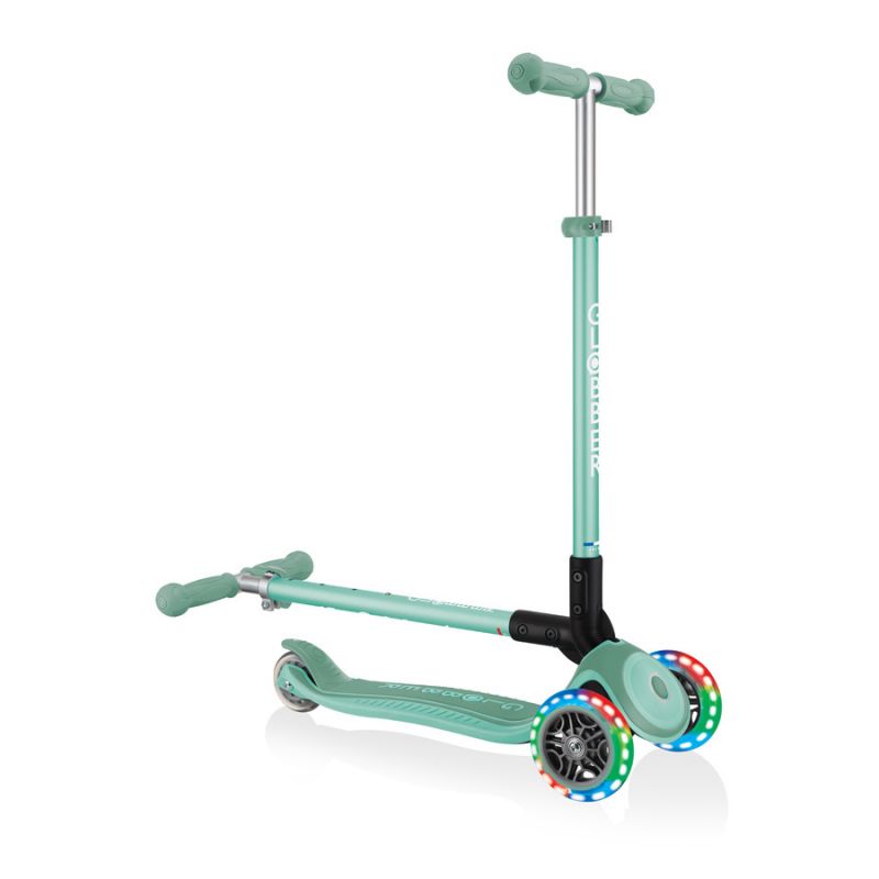 Scooter 3 wheels Globber Primo Foldable Plus Lights Jr 439-206 Accessories/Skating/Hulajnogi Your Sports Performance