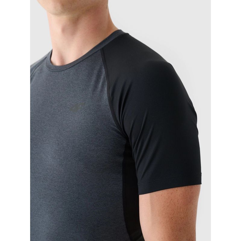 Men's quick-drying running shirt 4F 4FWAW24TFTSM0955-20M *Kategoria tymczasowa Your Sports Performance