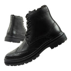 Lee Cooper men's shoes Chelsea boots elegant leather black Lee Cooper