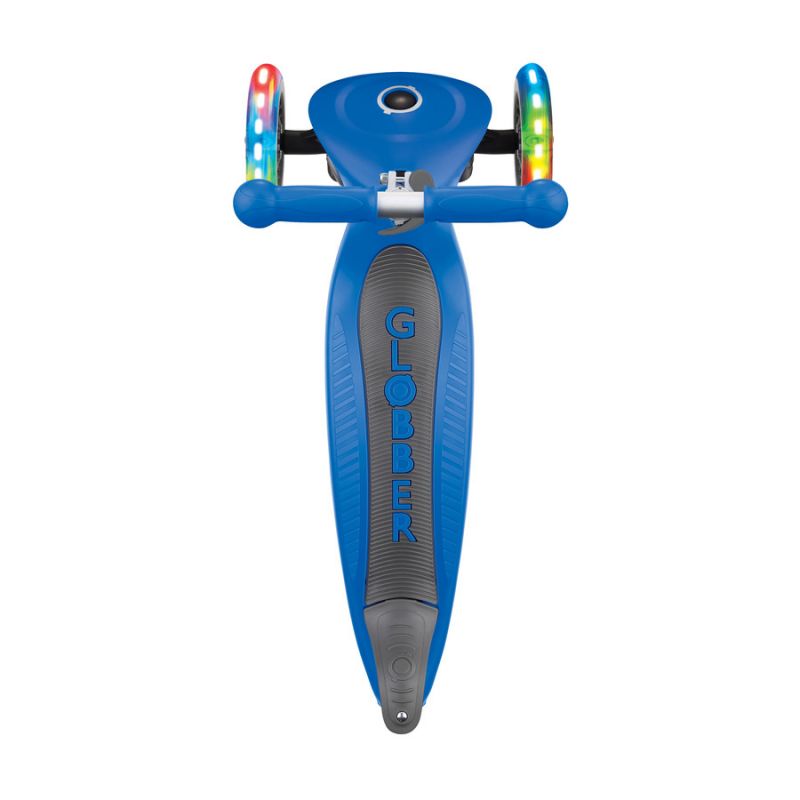 3-wheel scooter Globber Foldable Lights Navy Blue Jr 437-100 Accessories/Skating/Hulajnogi Your Sports Performance