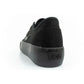 Lee Cooper women's sports shoes fabric platform sneakers black In preparation Your Sports Performance
