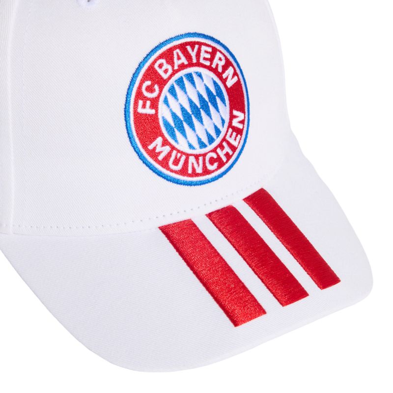 FC Bayern Munich white and red baseball cap KT3398