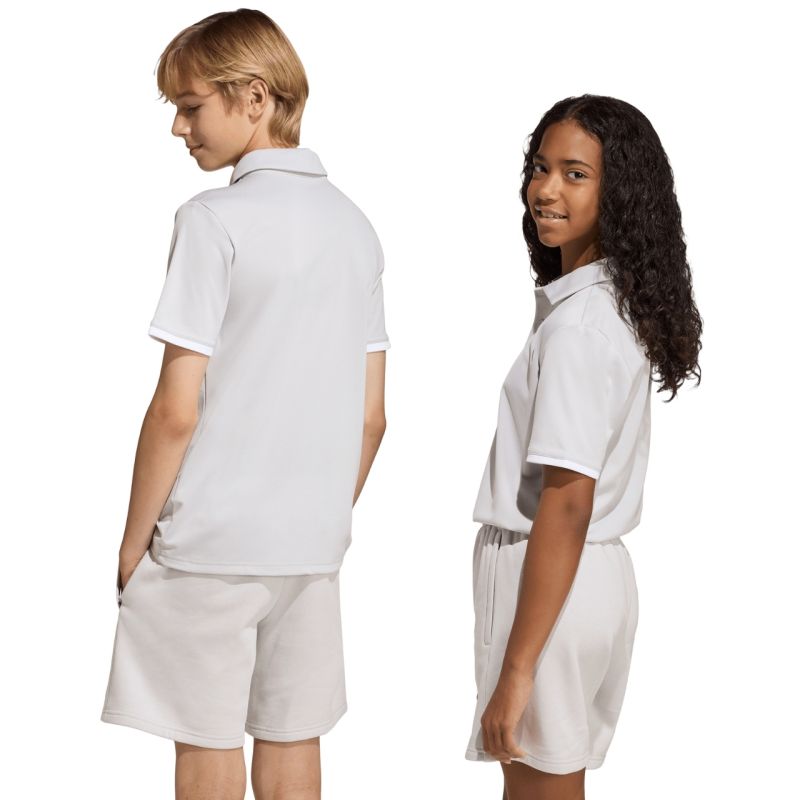 adidas Entrada 26 Polo Light Gray Kids' T-Shirt JZ6628