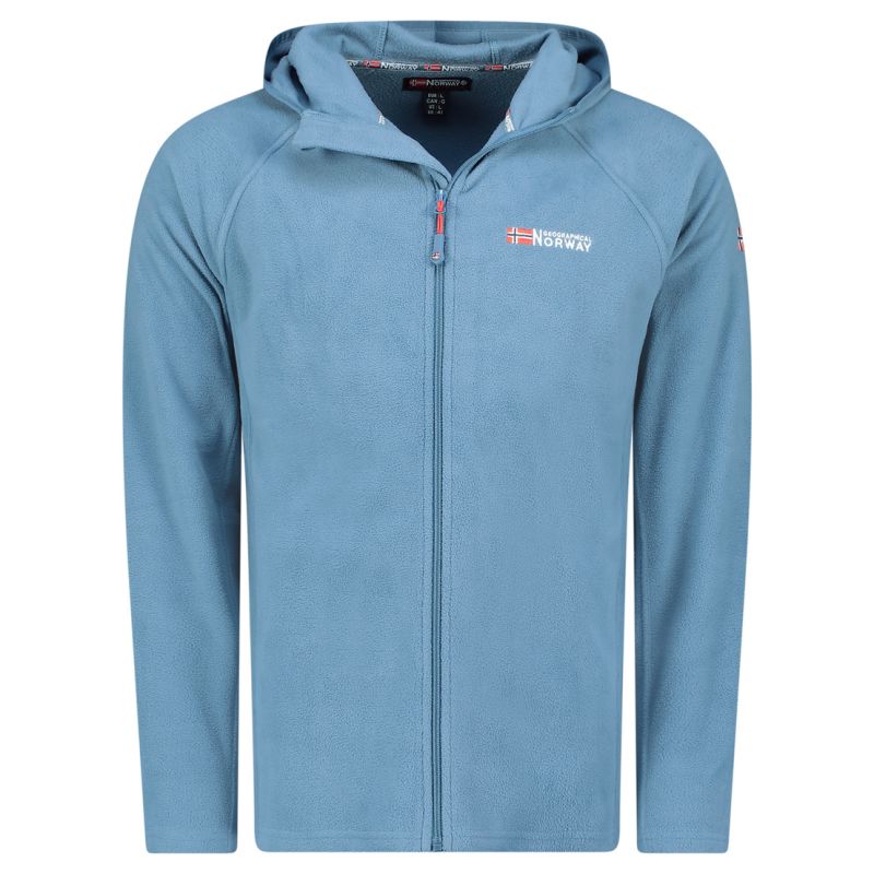 Men’s Fleece Jacket Geographical Norway TUGOOD PETROLE DB MEN 233 (WZ3337H/GN-PETROL)