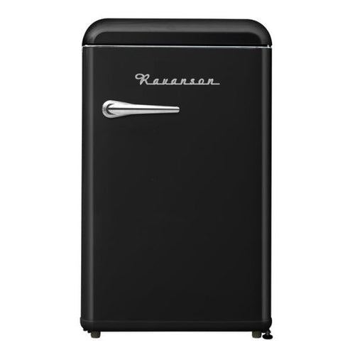 Ravanson LKK-120ERB Retro Refrigerator (Black) AGD - Produkty/Lodówki wolnostojące Your Sports Performance