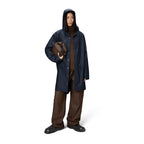 Rains unisex long rain jacket LONG JACKET W3 12020 47 NAVY Clothing Your Sports Performance