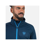Rossignol Blackside Fleece Fz Navy Blue Sweatshirt Rossignol