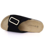 Women's black beach flip-flops Potocki GN17309 Potocki