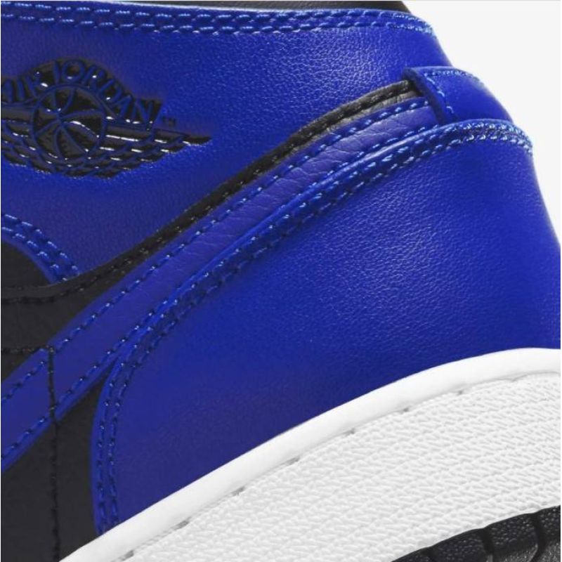 Air Jordan 1 Mid Hyper Royal GS Kids' Shoes - 554725-077 Obuwie/Buty na co dzień Your Sports Performance