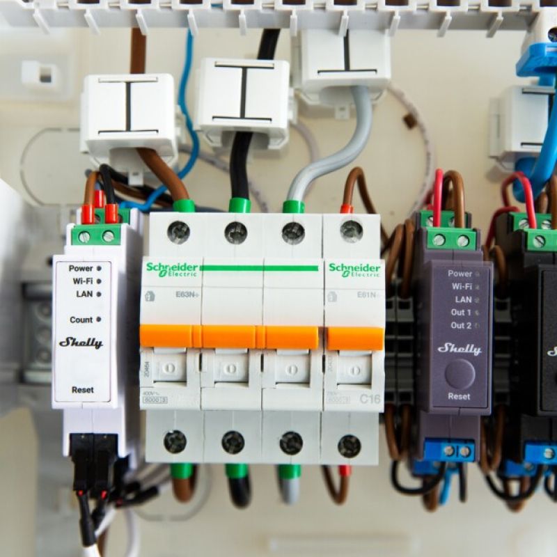 Shelly 3EM 3-Phase WIFI Electricity Consumption Meter Aparaty elektryczne/Liczniki energii Your Sports Performance
