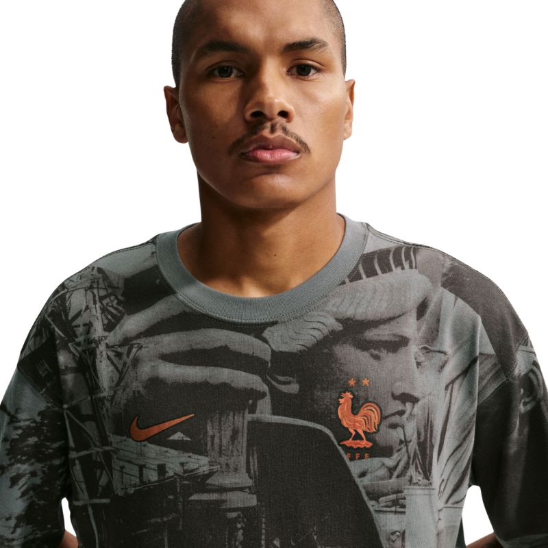 Nike FFF Iron Men's T-Shirt Gray IQ2261 068