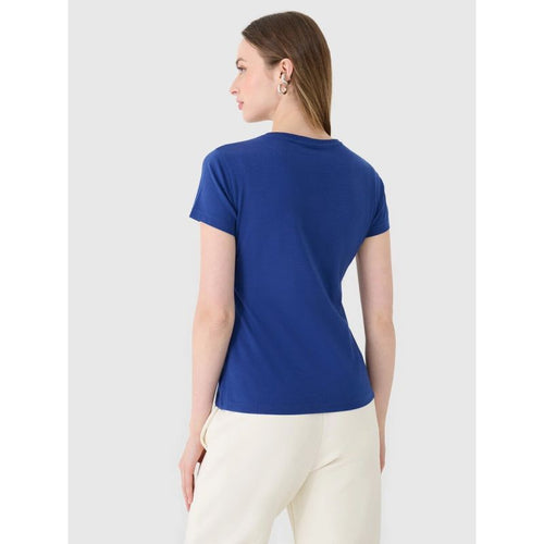 Women's slim T-shirt with print 4F 4FWMM00TTSHF2674-31S 4f