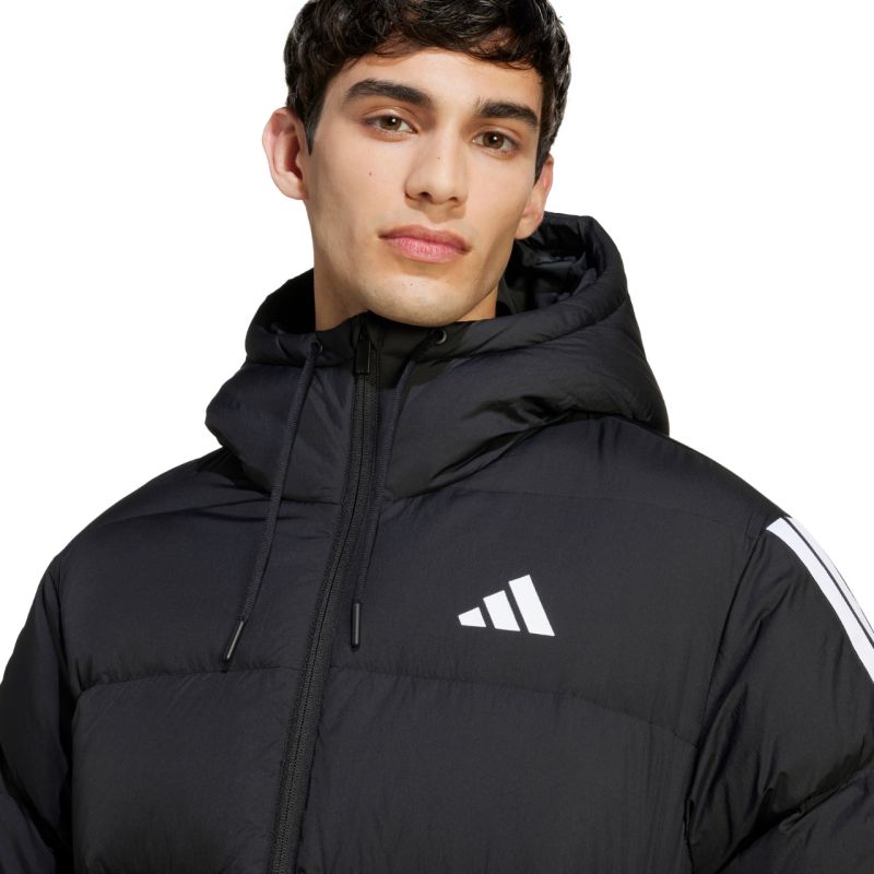 adidas Essentials Climawarm 3 Stripes Puffer Down Hooded M JM4165 adidas