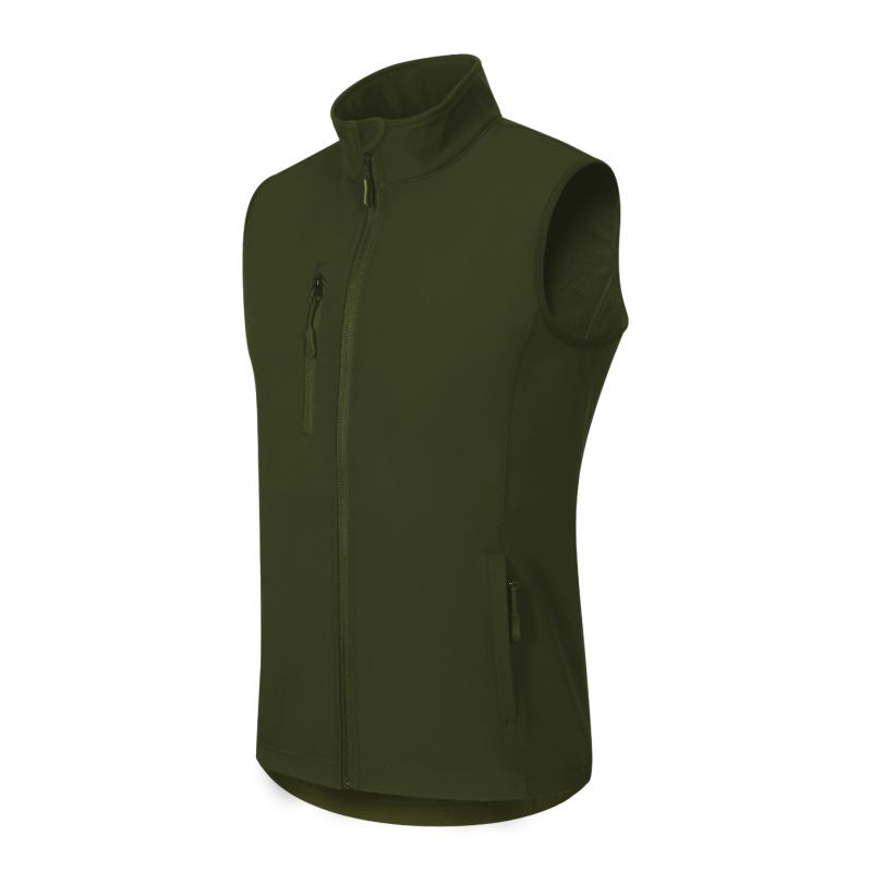 Men's Trail Softshell Vest (Military) Malfini