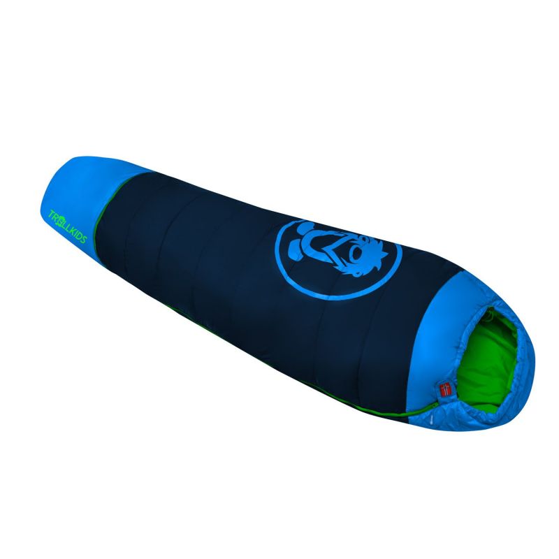 Trollkids Fjell Dreamer outdoor sleeping bag for children's camping tent, black (950-100) In preparation Your Sports Performance