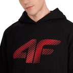 Men's sweatshirt 4F M1766 deep black 4FWMM00TSWSM1766 020S 4f