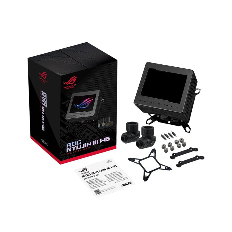 ASUS ROG RYUJIN III WB Water Block Chłodzenie/Chłodzenie - zestawy chłodzenia wodnego Your Sports Performance